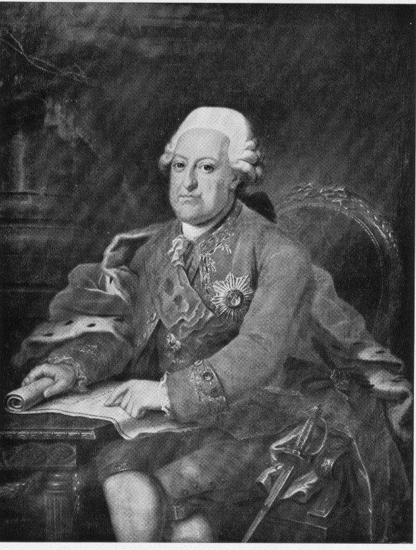 Friedrich August, Herzog von Oldenburg, Fürstbischof von Lübeck (1781) Gemälde von Theodor Friedrich Stein