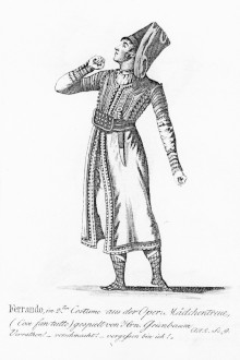 Grünbaum, Johann Christoph (Rollenbild als Ferrando in Così fan tutte)