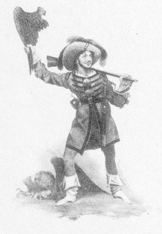 Horn, Charles Edward (Rollenbild als Kaspar im Freischütz)