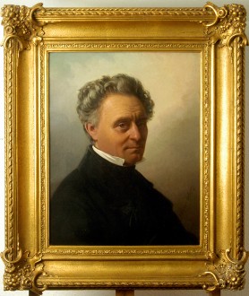 Eduard Schwarz, Gemälde von der Hand der Schwiegertochter Julie Hagen Schwarz (Peter Schwarz Familienarchiv, Dresden)