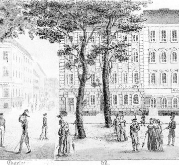 Sala Tarone, Unter den Linden, Ecke Charlottenstraße