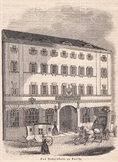 Postgebäude zu Teplitz