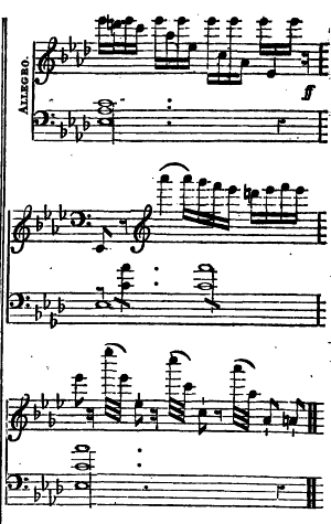 Klavierstimme, T. 160–162