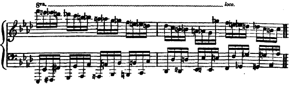 Klavierstimme, T. 202f.